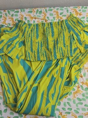 Hot Miami Styles Matching Skirt/top Set